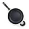 Oster Clairborne 10.25" Charcoal Gray Aluminum Sauté Pan with Lid